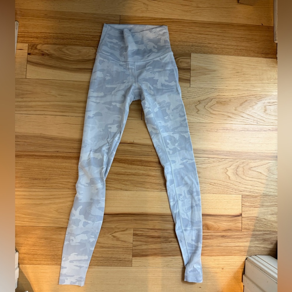 Gray camo Lulu Lemon leggings